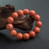 天然16mmMOMO橘色珊瑚单圈手串-红掌柜