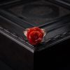 红珊瑚玫瑰花戒指 - 红掌柜