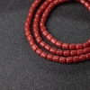 沙丁正红珊瑚桶珠佛珠-红掌柜