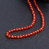 日本天然正红珊瑚108佛珠-红掌柜