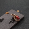 沙丁正红珊瑚吊坠-红掌柜