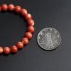 天然珊瑚圆珠手串-红掌柜
