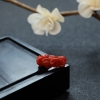 日本阿卡珊瑚貔貅吊坠 - 红掌柜