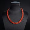 沙丁红珊瑚项链-红掌柜