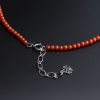 意大利沙丁红珊瑚项链-红掌柜