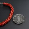 红珊瑚三股圆珠手链-红掌柜