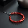 天然沙丁红珊瑚手链-红掌柜