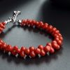 沙丁红珊瑚手链-红掌柜