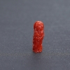 日本天然阿卡正红珊瑚观音吊坠-红掌柜
