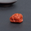 日本天然阿卡朱红珊瑚吊坠-红掌柜