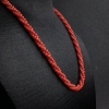 橘红珊瑚三股项链 - 红掌柜