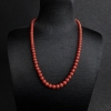 意大利天然沙丁朱红珊瑚塔链 - 红掌柜