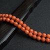 台湾MOMO橘色珊瑚108佛珠 - 红掌柜
