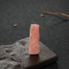 MOMO粉色珊瑚竹节吊坠-红掌柜