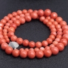 天然MOMO橘红珊瑚塔链-红掌柜