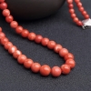 MOMO橘红珊瑚项链-红掌柜
