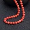 台湾MOMO橘红珊瑚108佛珠-红掌柜