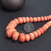 MOMO橘色珊瑚鼓珠塔链-红掌柜