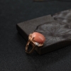 中途岛深水粉色珊瑚戒指-红掌柜