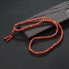 MOMO橘红珊瑚108佛珠-红掌柜