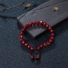 阿卡深红珊瑚桶珠手串-红掌柜