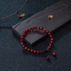 阿卡珊瑚桶珠手串-红掌柜