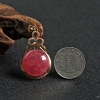 极品红纹石吊坠 - 红掌柜