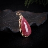 红纹石水滴吊坠-红掌柜