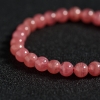 天然6.5mm红纹石手链-红掌柜