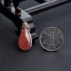 红纹石水滴吊坠-红掌柜