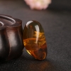 缅甸根珀随形吊坠-红掌柜