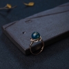 多米蓝珀戒指-红掌柜