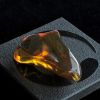 缅甸净水金珀挂件-红掌柜