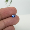 天然蓝色蓝宝石刻面戒面-红掌柜