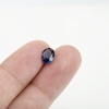 天然深蓝色蓝宝石刻面戒面-红掌柜