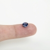 斯里兰卡天然深蓝色蓝宝石刻面戒面-红掌柜