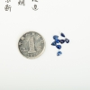 天然蓝宝石刻面水滴戒面-红掌柜