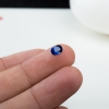 斯里兰卡深蓝色蓝宝石刻面戒面-红掌柜