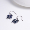 天然蓝宝石耳环-红掌柜