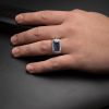 天然蓝宝石戒指-红掌柜