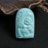 绿松石佛吊坠 - 红掌柜珠宝