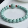 天然绿松石-红掌柜