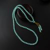 6.5mm天然绿松石佛珠108挂珠-红掌柜