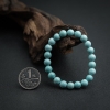 8mm蓝绿松石手串-红掌柜