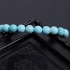 8mm中高瓷铁线绿松石手串-红掌柜