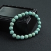 中高瓷铁线蓝绿绿松石单圈手串-红掌柜