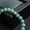 天然高瓷铁线蓝绿绿松石手串-红掌柜