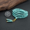 蓝绿绿松石1佛珠-红掌柜