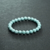 天然高瓷铁线蓝绿松石手串-红掌柜