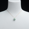 高瓷绿松石圆珠项链-红掌柜